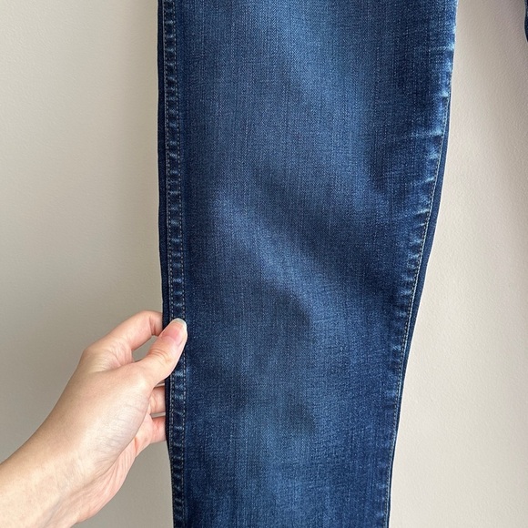 Madewell 10” High-Rise Dark Wash Denim Skinny Jeans, Size 26 - Picture 6 of 16